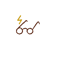 Magic Glasses Sticker