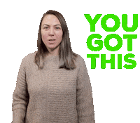 You Can Do It Sticker by Seattle_Friends