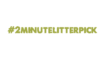 Litter 2 Minutes Sticker by 2MinuteFoundation