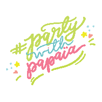 papaiastore papaia papaiard papaia store partywithpapaia Sticker