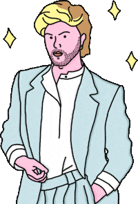 George Michael Dance Sticker by Idil Keysan