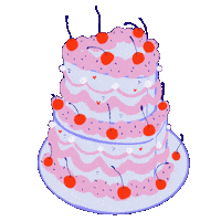 Happy Illustration Sticker