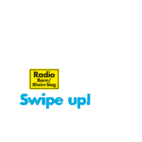RadioBonn swipe up radio swipe link Sticker