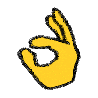 Emoji Ok Sticker by Adam J. Kurtz
