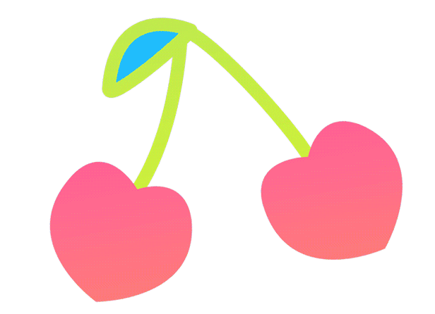 Fruit Cherry Sticker by Nuby USA