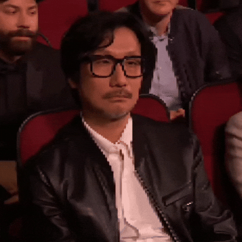 Hideo Kojima Applause GIF