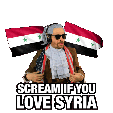 Middle Eastern Syria Sticker