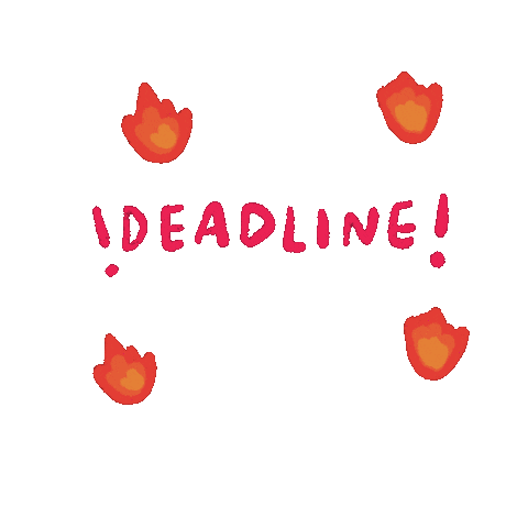 Deadline Sticker
