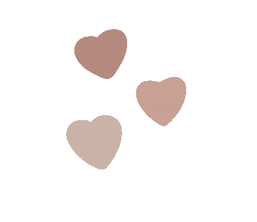 In Love Hearts Sticker