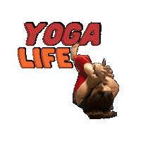 Yoga Life Sticker by DynoClimbDeland