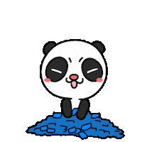 Money Panda Sticker