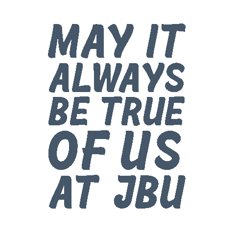Jbu Sticker by John Brown University