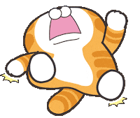 Sad Lanlancat Sticker by MochiDad