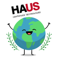 hauscentrifugetechnologies haus becausewecare hauslogo hauscentrifuge Sticker