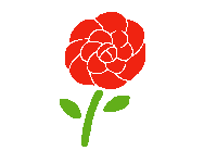 rose flower Sticker