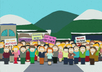 Protest Crowd GIF by South Park