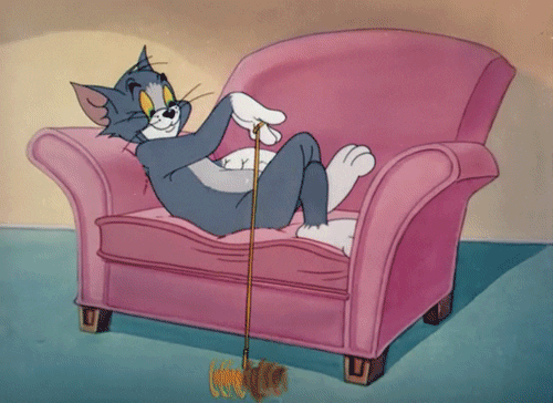 tom and jerry looping GIF
