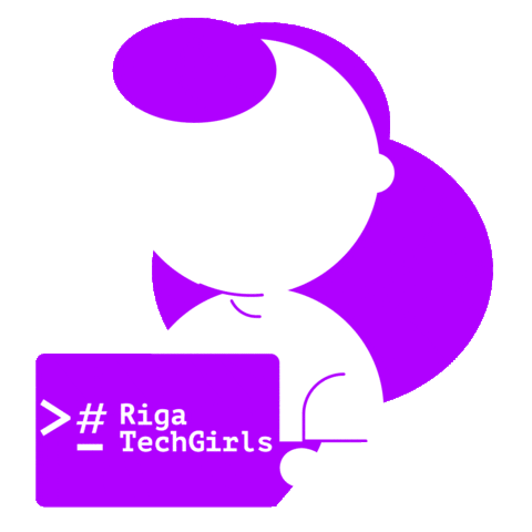 RigaTechGirls giphyupload coding programming rigatechgirls Sticker