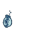 pongbong animation excited fish bumping Sticker