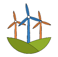 enerjisauretim renewable energy wind power wind turbine yenilenebilir enerji Sticker