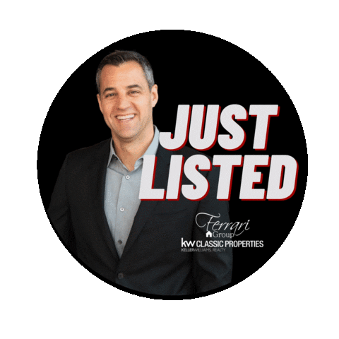 Realtor Realestate Sticker by Ferrari Home Group Keller Williams Classic Properties