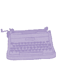 Escritura Maquinadeescribir Sticker