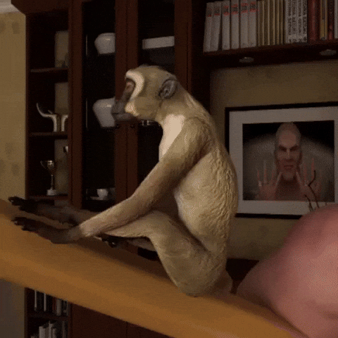 wtf confused GIF by Cool 3D World