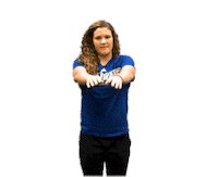 Swimming And Diving Dance Sticker by Delaware Blue Hens