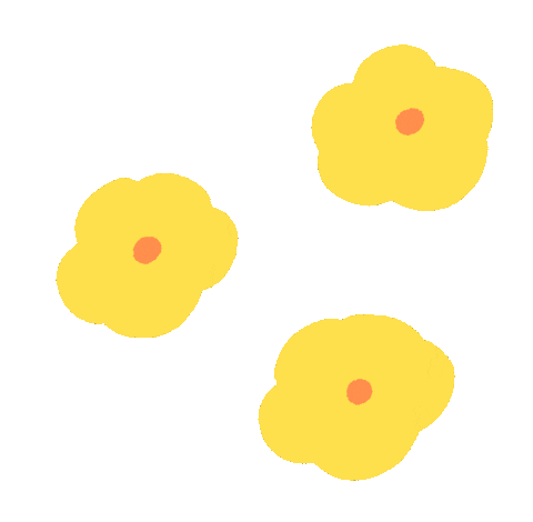 Flower 花 Sticker by chiroru