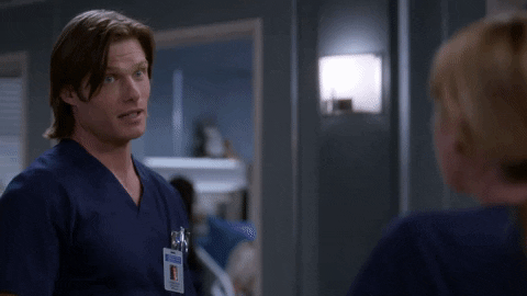 grey's anatomy flirting GIF by ABC Network