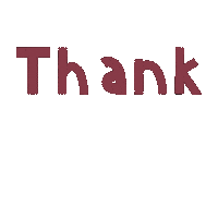 Heart Thank You Sticker