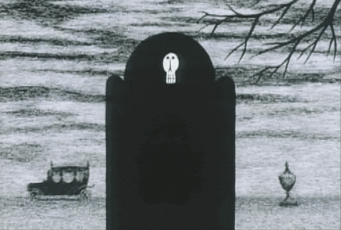 skull mystery GIF by MASTERPIECE | PBS