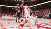 Stare Down College Basketball GIF by Arkansas Razorbacks