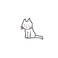 yamamotosan cat sad ねこ うなずく Sticker