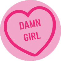 heart pink Sticker by Beginning Boutique