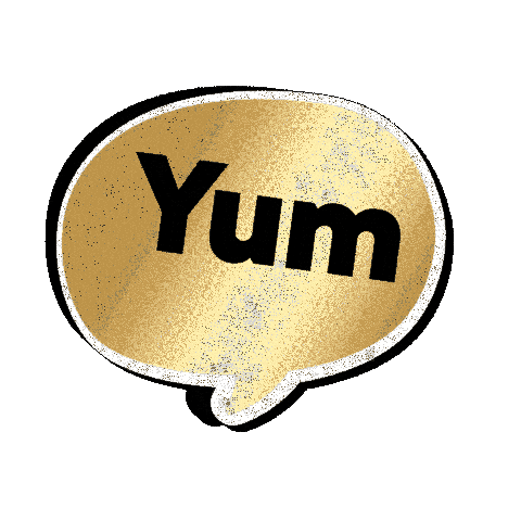 Yum Sticker by Cesar Canine Cuisine