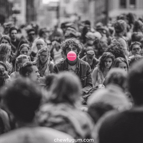 Speak Up Black And White GIF by Fugum