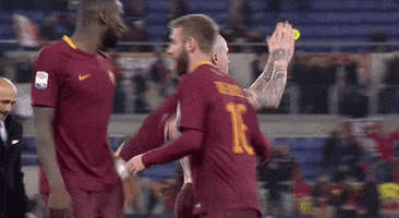happy radja nainggolan GIF by AS Roma