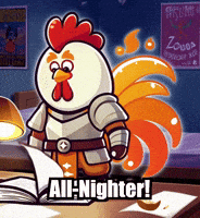 Studying Late Night GIF by Zorooster