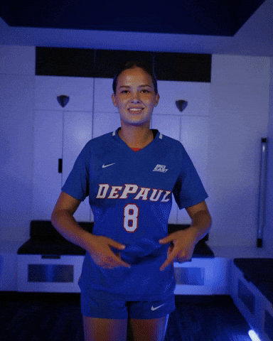 Womens Soccer GIF by DePaul Athletics
