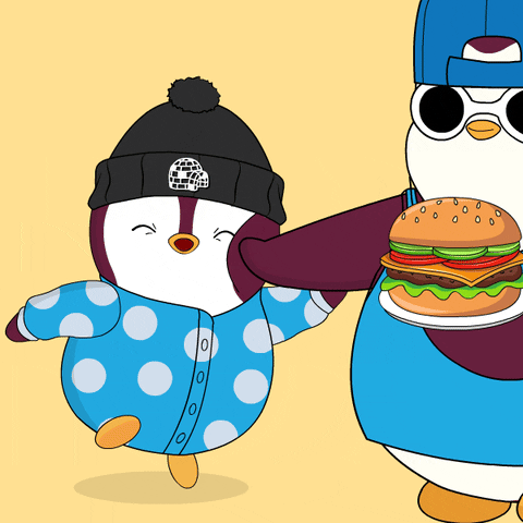Hungry Penguin GIF by Pudgy Penguins