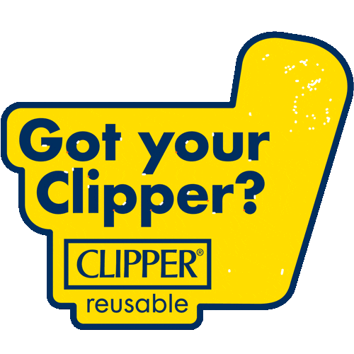 clipperofficial giphyupload clipper rethinkreuse clipperlighter Sticker