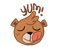 Beary Sticker
