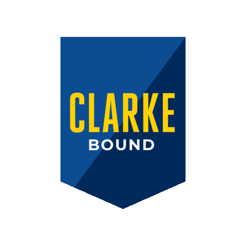 Heart School Sticker by Clarke University