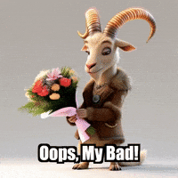 Flowers Oops GIF by Radiantelope
