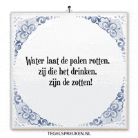 Water Humor GIF by Tegelspreuken.nl