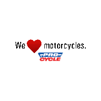 procycleonline procycle procycleonline procyclelogo weheartmotorcycles Sticker