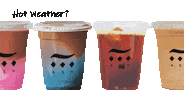 Iced Coffee Cold Brew Sticker by Mo - Ash