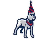 Happy Birthday Bulldogs Sticker by DeSales University