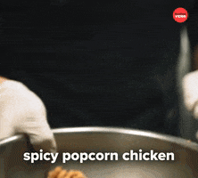 Popcorn Chicken GIF by BuzzFeed